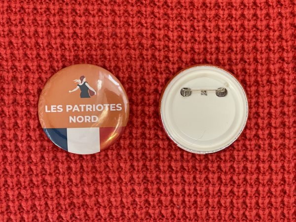 Lot de 8 Badges "Les Patriotes Nord"