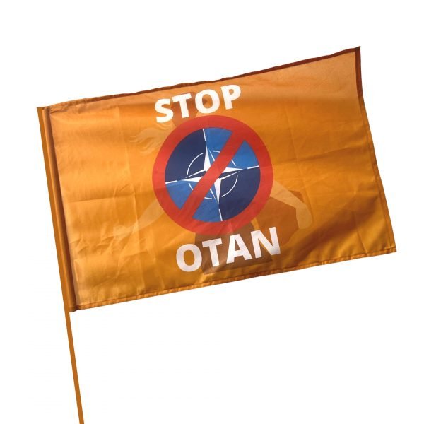 Drapeau -  Stop OTAN