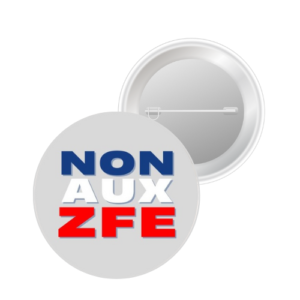 1 Badge - Non aux ZFE