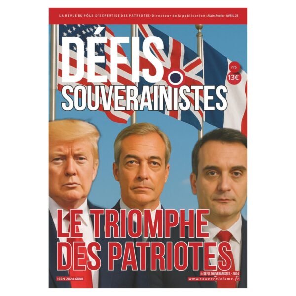 La revue “Défis Souverainistes” Avril 2025