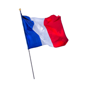 1 Drapeau Français - Fabrication française