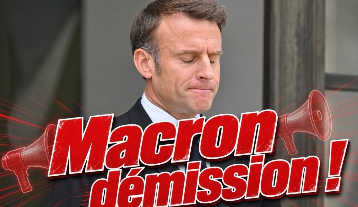 Macron démission !