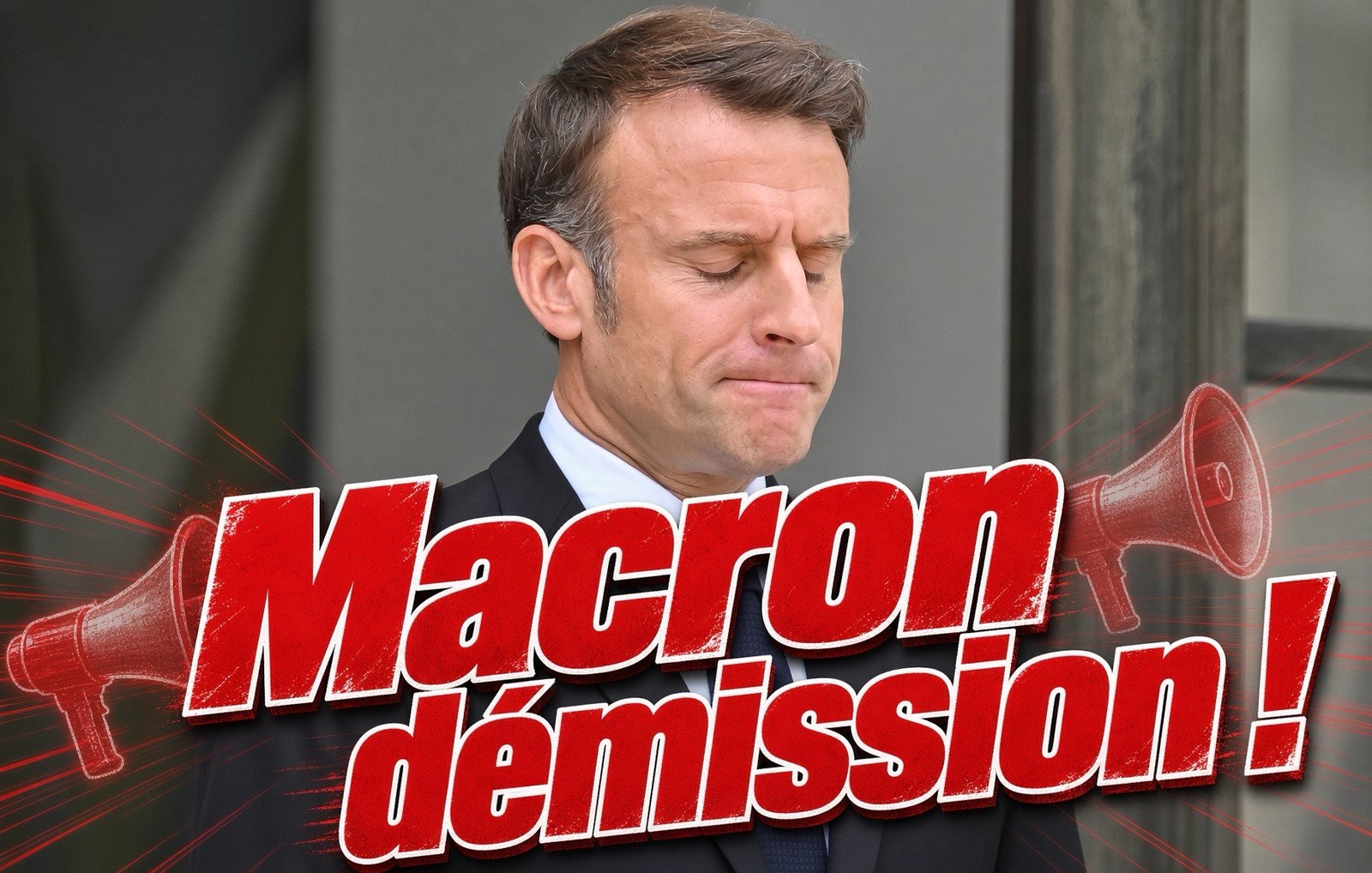 Macron démission !
