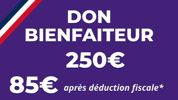 Don Bienfaiteur 250 €