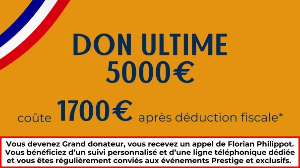 Don d'Exception 5000 €