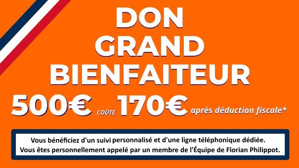 Don Grand Bienfaiteur 500 €