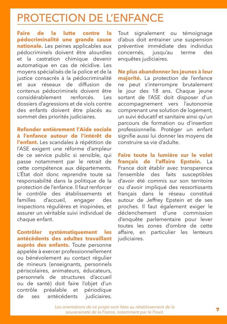 Projet pour la France, page 8