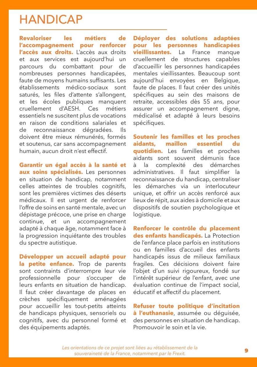 Projet pour la France, page 10