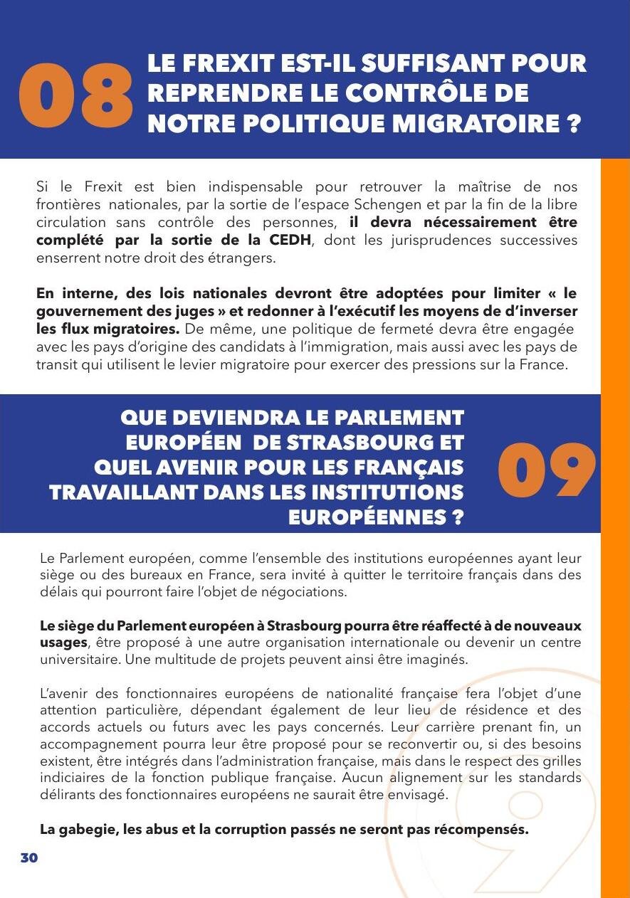 Projet pour la France, page 31
